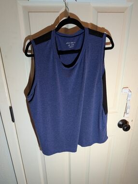 Tall 2XL Women's Eddie Bauer Freedry Tank, Blue